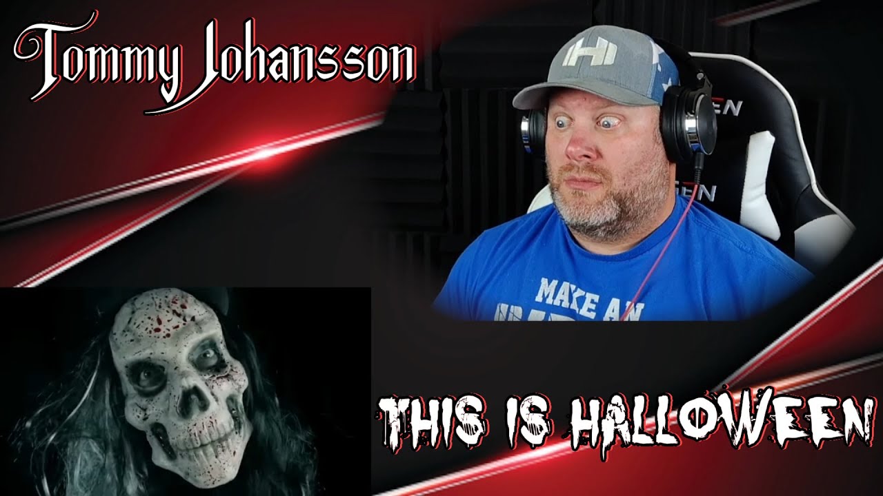 Tommy Johansson - THIS IS HALLOWEEN (Epic Metal Cover) | REACTION