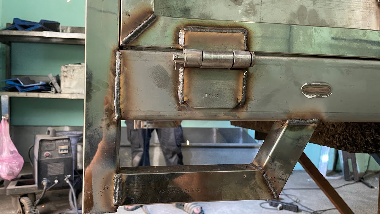 Thùng Xe Ba Bánh Làm Từ inox 304 Chống rỉ | An Đông Chuyên Xe Đặt . Lh 0846.148.168