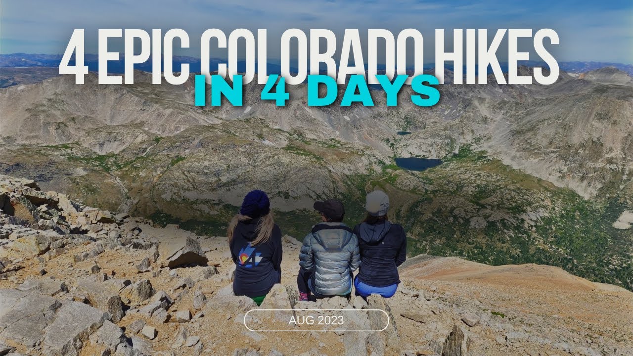 4 Epic Day Hikes From Denver - In 4 Days!