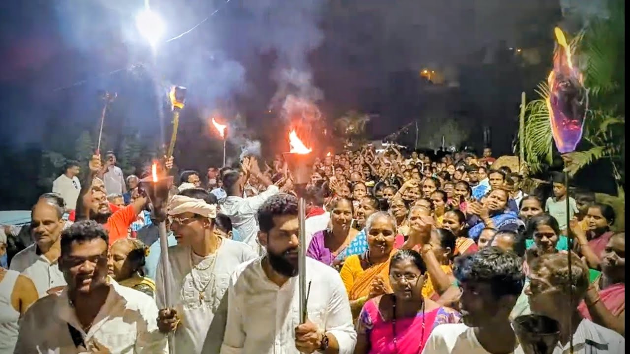 #WATCH | Palem - Siridao Mashaal rally to Oppose the Land Use Change under 39A, TCP Act.