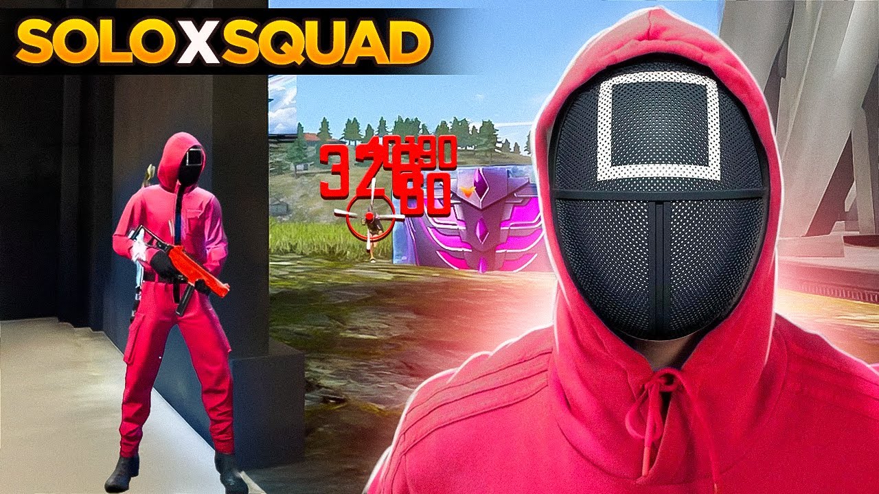 ME TORNEI UM SOLDADO DE ROUND 6 E ELIMINEI TODOS OS JOGADORES NESSA PARTIDA DE FREE FIRE