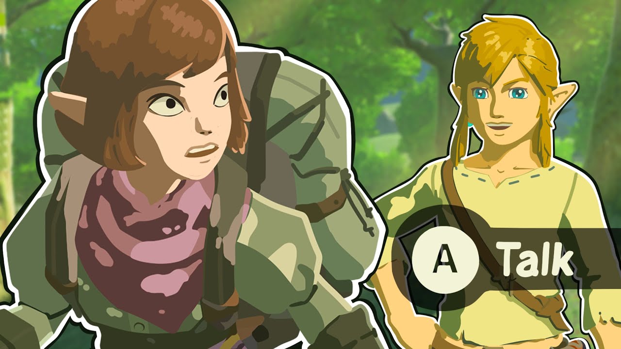 The Video Ends When I Talk To Every Single Woman.. in Zelda