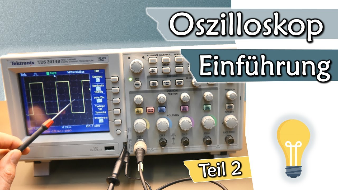 Oszilloskop Tutorial für Einsteiger - Teil 2 (Trigger, Division Einstellungen usw.) | Geräte #10