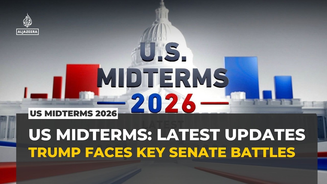 US midterms 2026 latest: Trump campaigns as key Senate races tighten