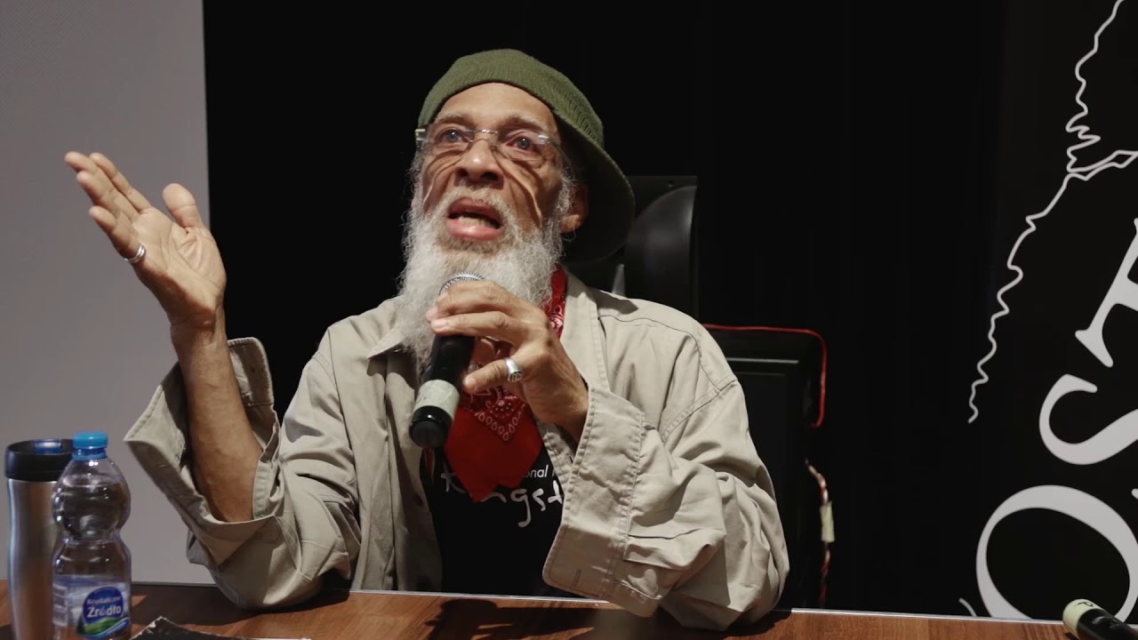 Oku Onuora - meeting spotkanie Ostróda Reggae Festival 2019