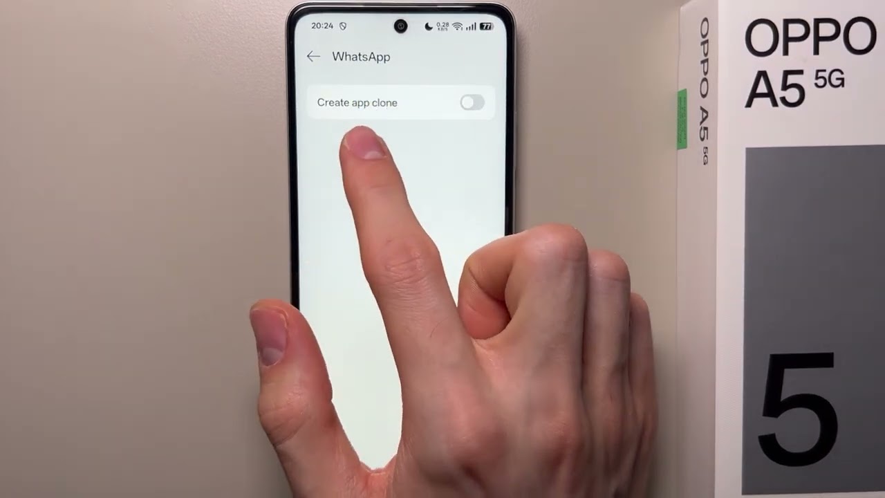 OPPO A5 5G: How to Clone WhatsApp