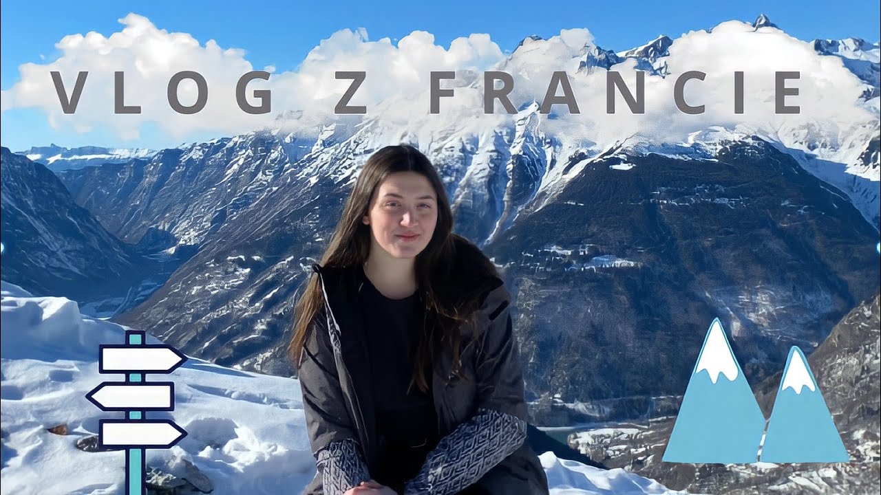 lyžování, učení, cestování | VLOG Z FRANCIE