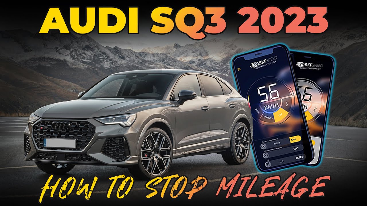How To Install Odometer Blocker  - Audi SQ3 2023 | Mileage Correction Tool
