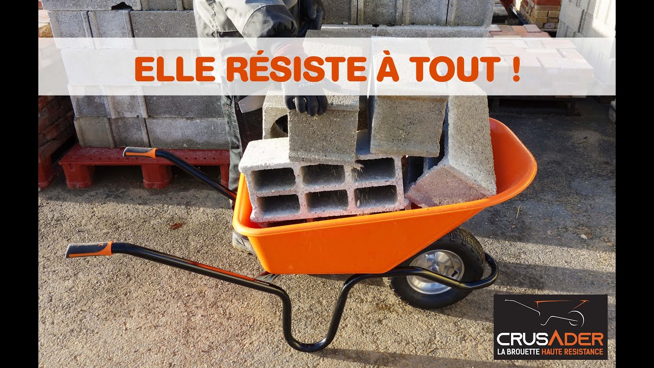 Crusader, la brouette qui résiste à un bulldozer