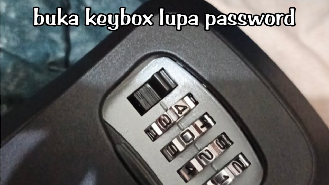 Buka KeyBox Lupa Pasword