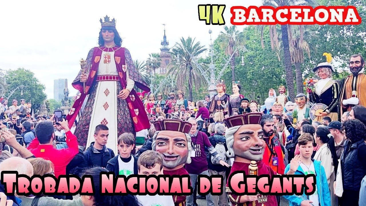 Trobada Nacional de Gegants a Barcelona 2024 Celebració dels 600 Anys de Tradició Gegantera