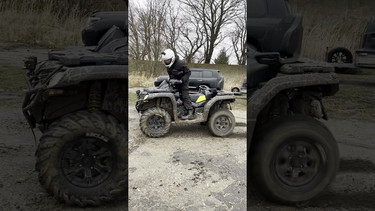 Передрифтил и кувыркнул новый квадроцикл Cfmoto Cforce 1000