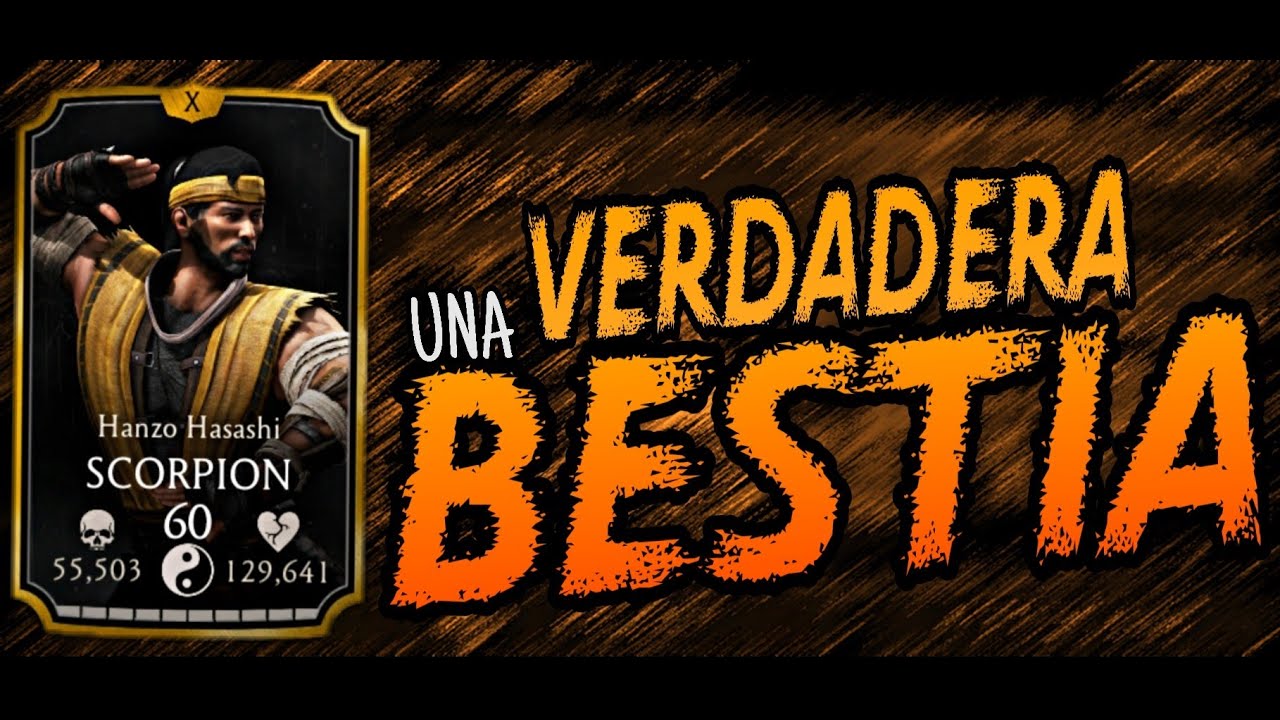 REVIEW DE HANZO HASASHI | DAÑO INSANO CON ATAQUES BÁSICOS - Mortal Kombat Mobile - Rhyel
