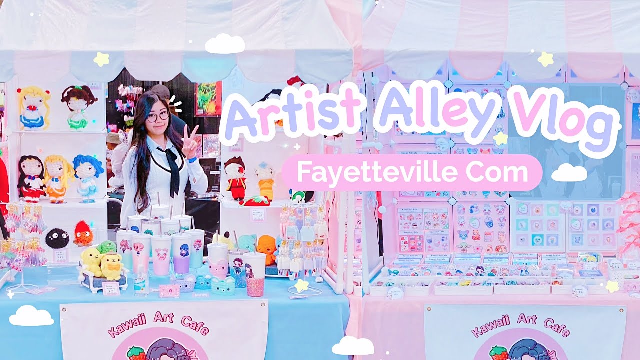 Artist Alley Vlog 15: Fayetteville Comicon 2022