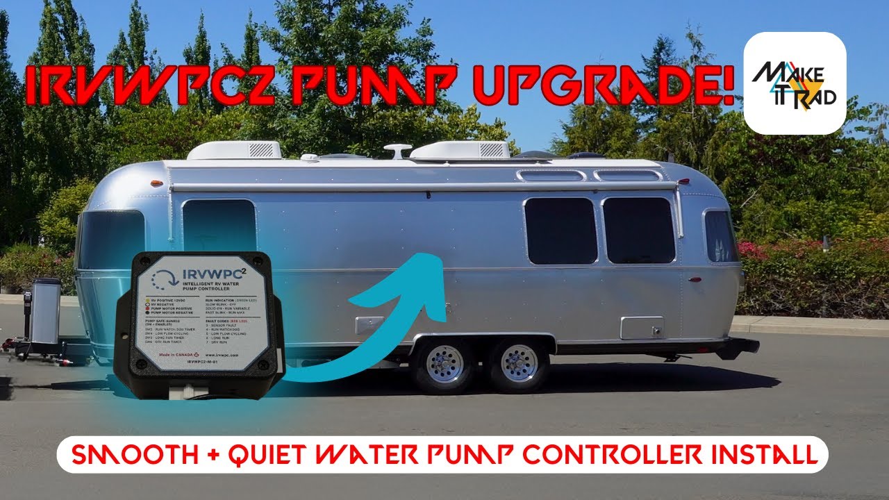 IRVWPC2 - Silent and smooth operation to your plain old RV water pump!