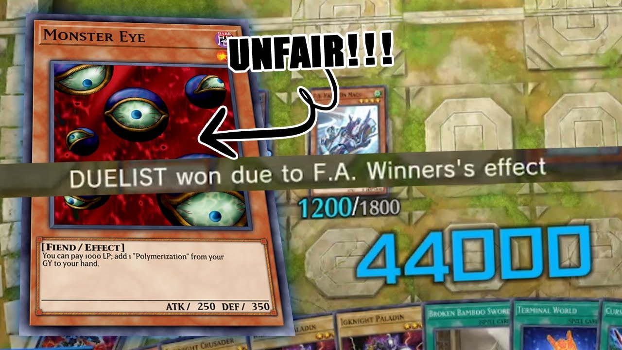 The most brutal way to win with F.A. Winner! ft Igknight Yugioh Master Duel
