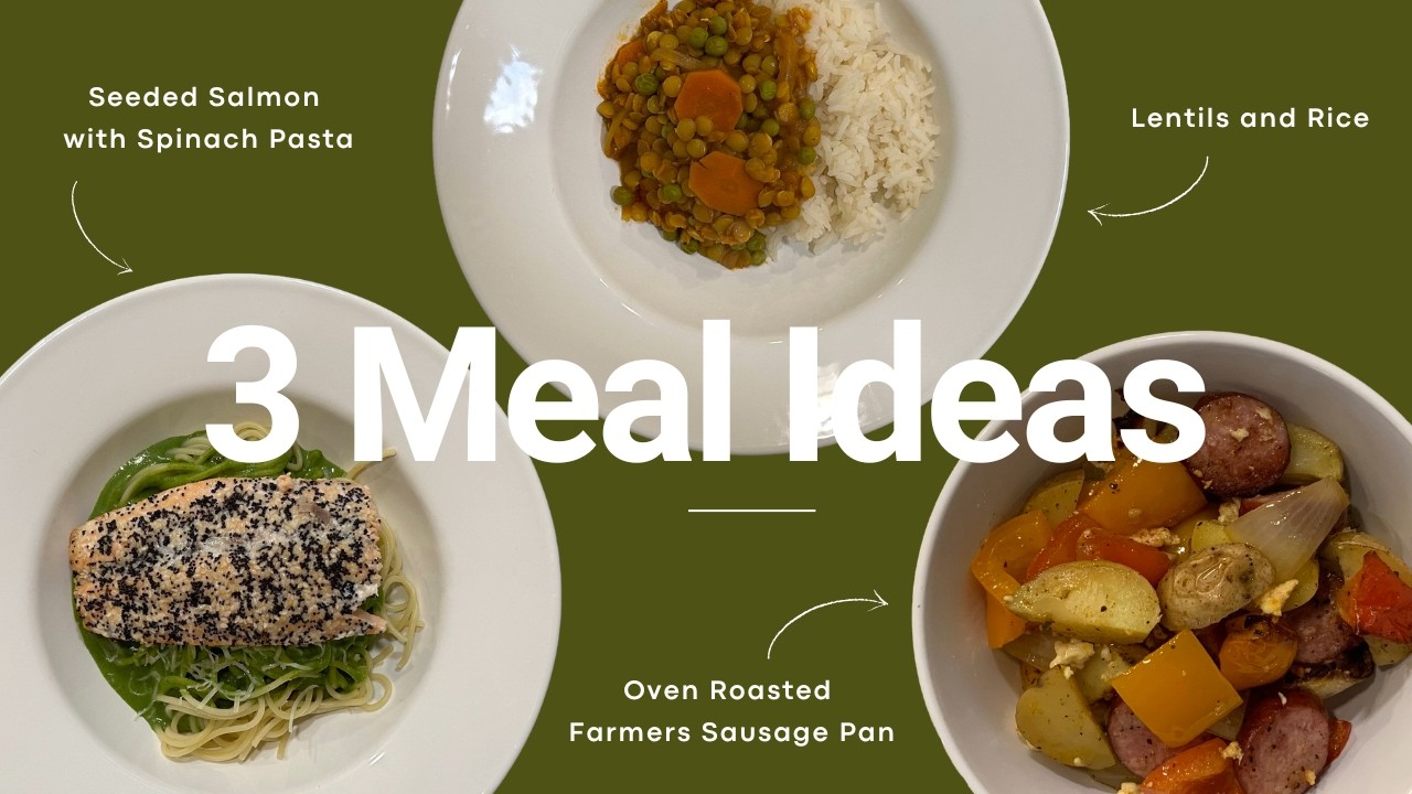 3 Easy Meals We Cooked This Week | Simple Weekly Dinner Ideas