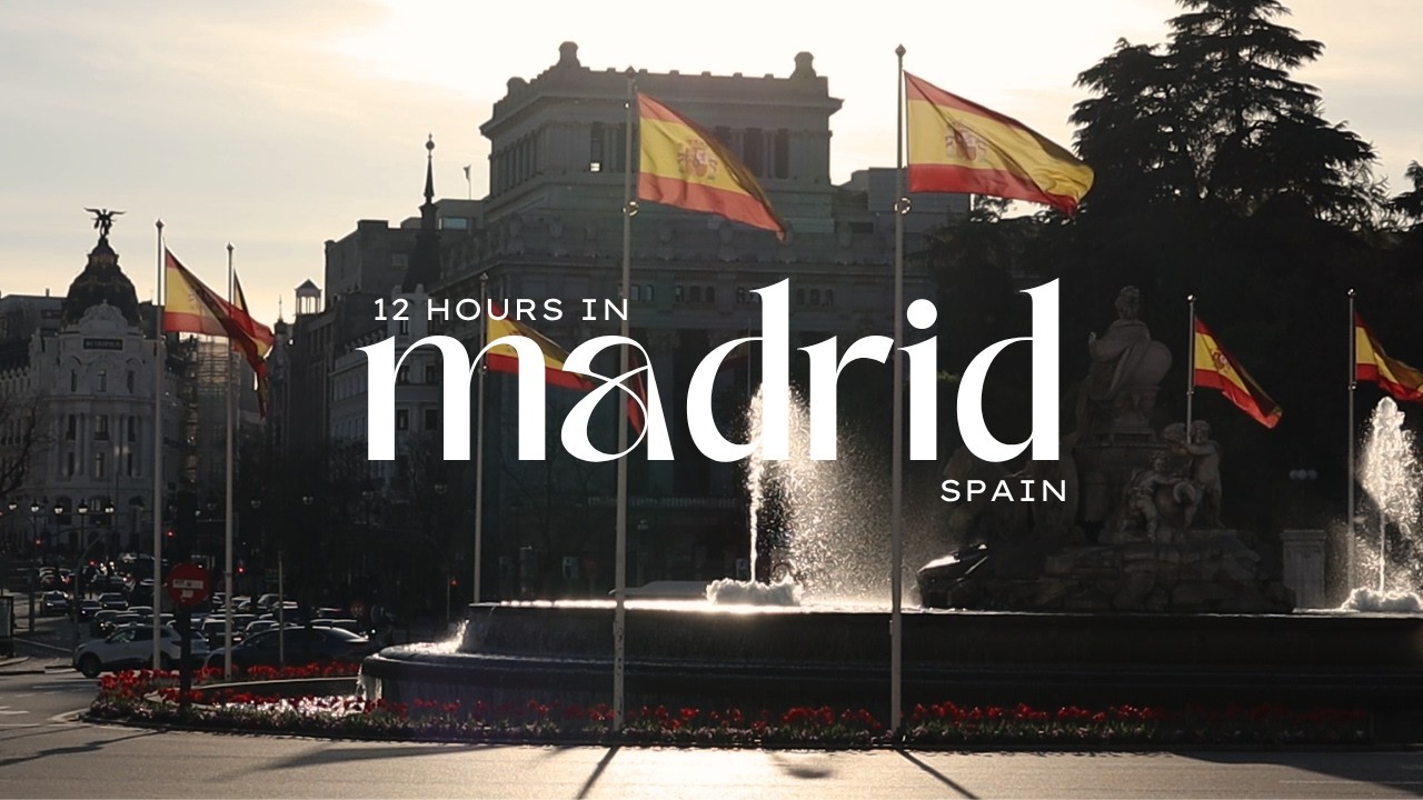Madrid in 12 Hours: A Fast-Paced City Adventure | What We Ate & Saw in One Day