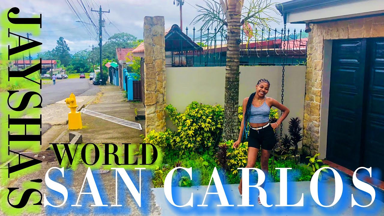 Costa Rica 🇨🇷 - Alajuela Province, Quesada, San Carlos Barrios -A Walk Around Video
