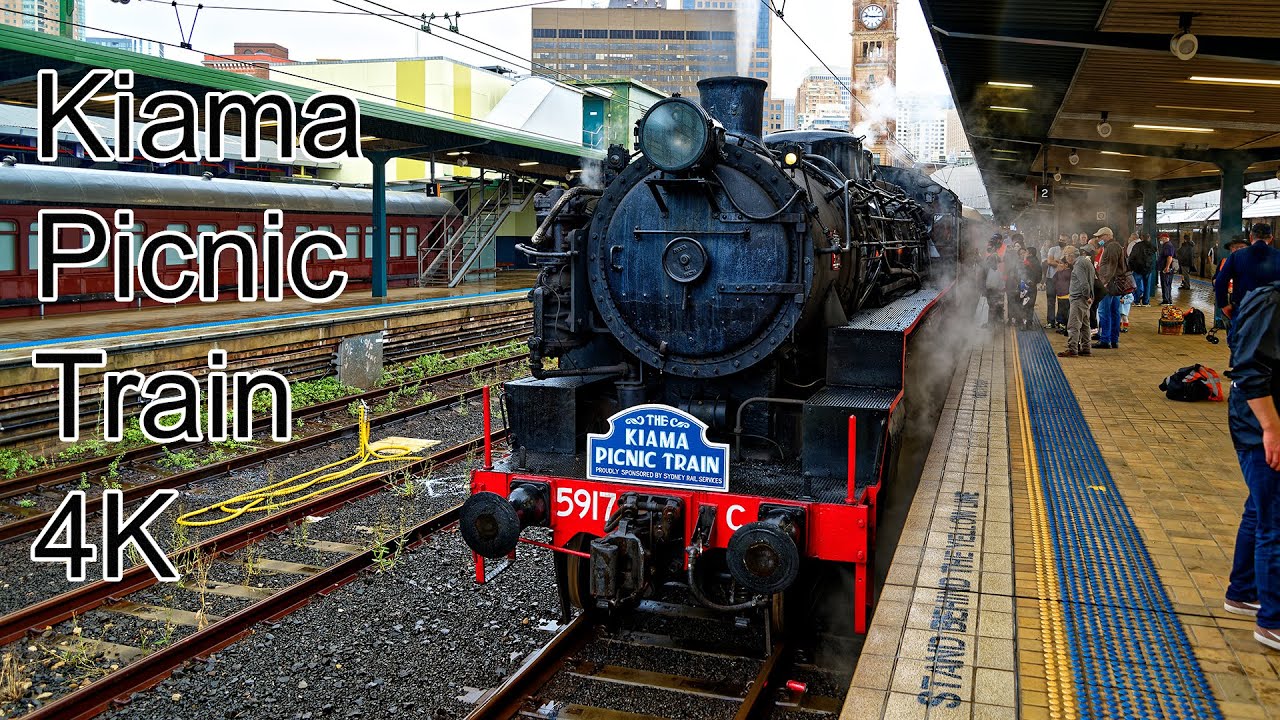 Kiama Picnic Train - Video Compilation 4K
