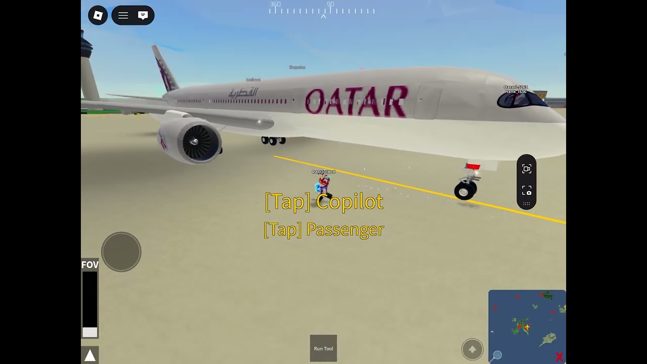 Roblox Airlines Flight 950 Takeoff