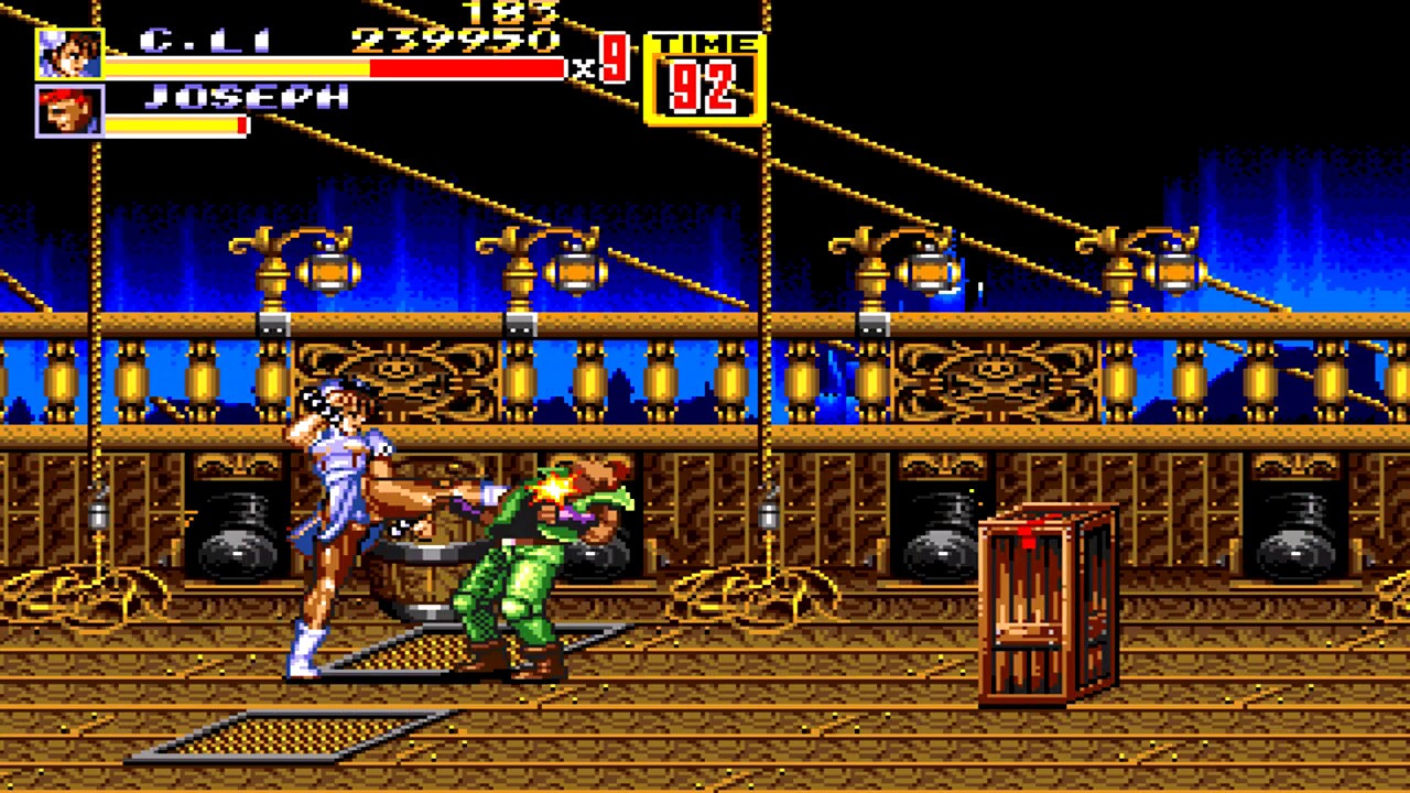 Streets of Rage 2: Final Fight Crossover - Chun-Li playthrough