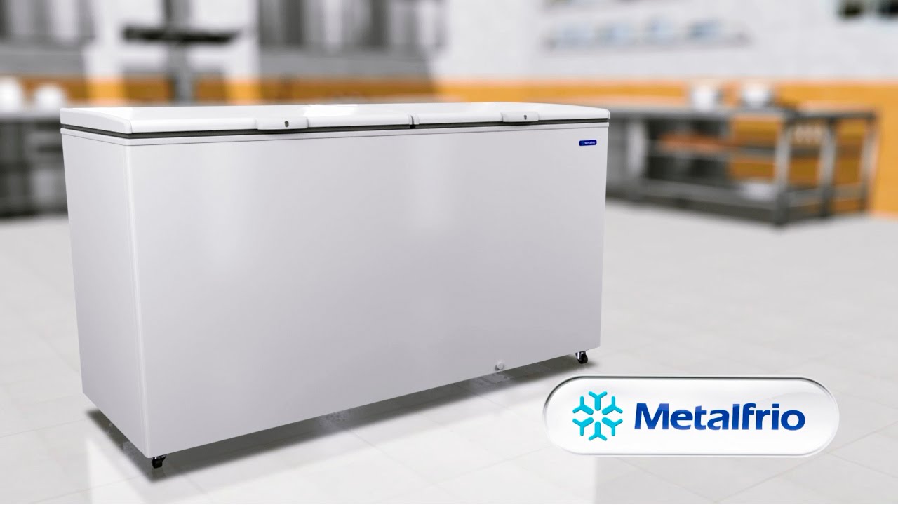 Freezer comercial horizontal dupla ação (DA420 e DA550) - METALFRIO