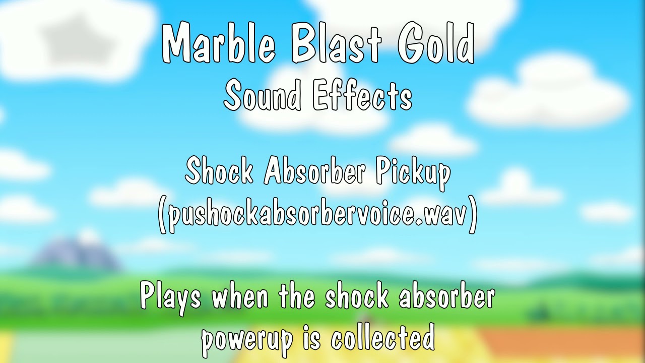 Marble Blast Gold - All Sound Effects