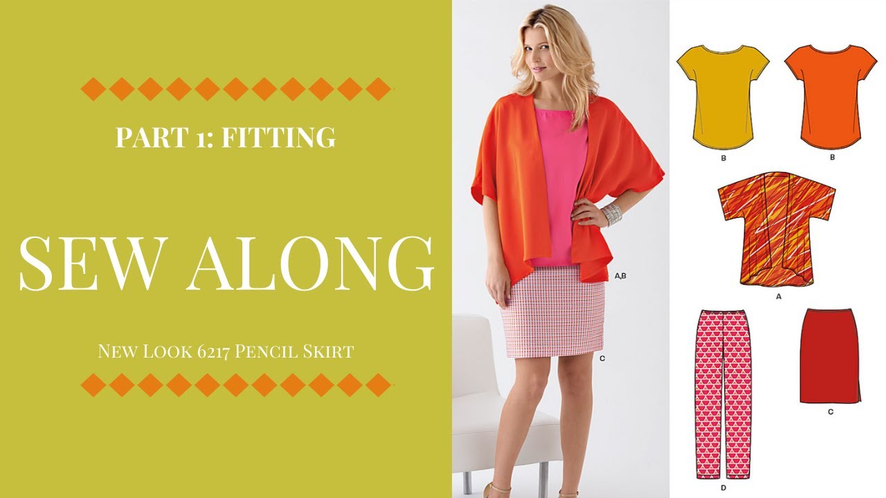 NL6217 Pencil Skirt Sew Along Part 1: Fitting and Supplies
