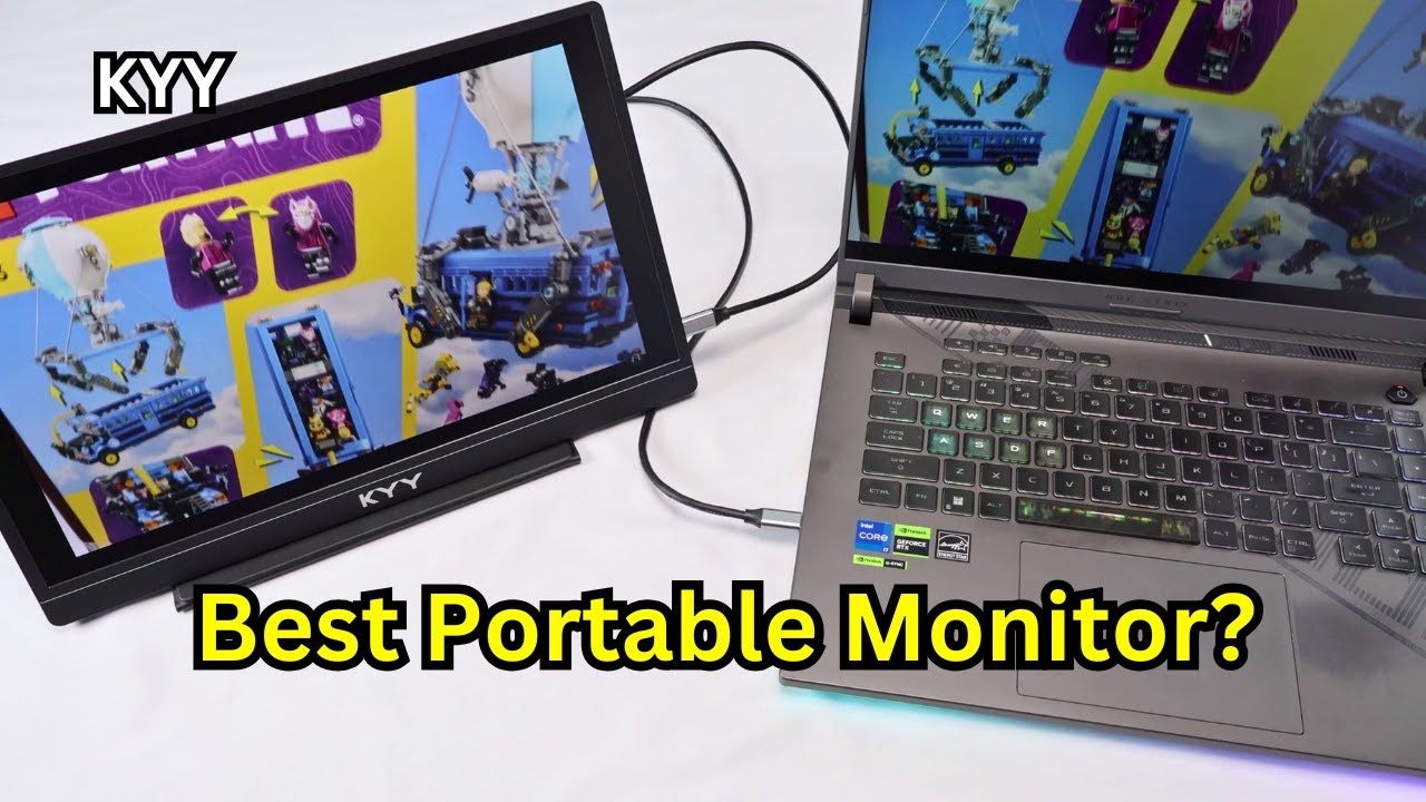 Best Portable Monitor 2025? KYY 15.6'' FHD Review & Test (Under $100!)