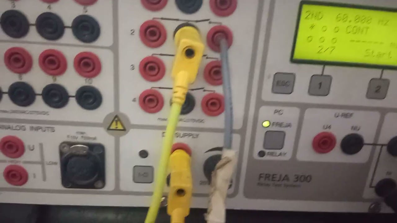 RED670 distance SOTF function test