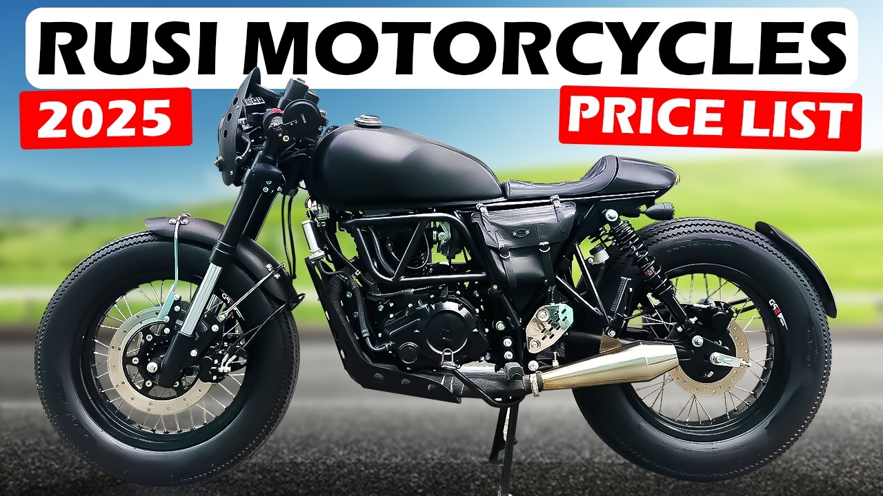 Rusi Motorcycles Price List in the Philippines for 2025!