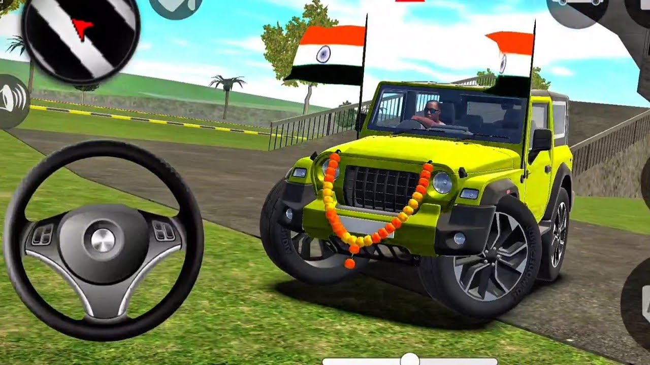 Modified Mahindra Thar Car Games: Indian Cars [ Gadi Wala Game ] - Car Game Android Gameplay 2026