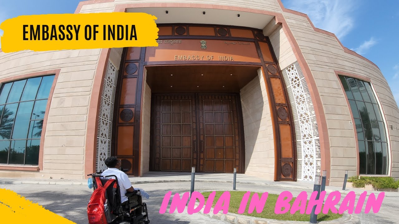 India in Bahrain | Indian Embassy | First experience of life | 2022 | Ajeya Raj | #spinalcordinjury