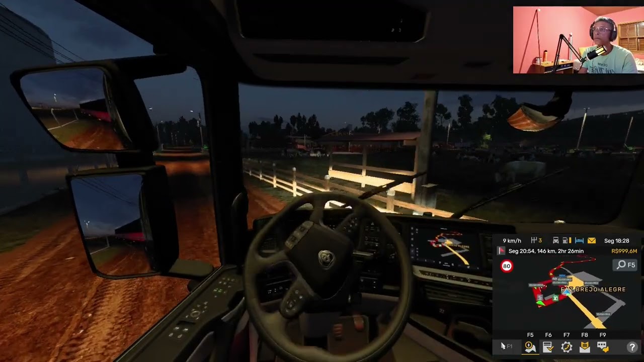 Bati o caminhão na chegando no asfalto #eurotrucksimulator2 #est2 #simulator #gameplay