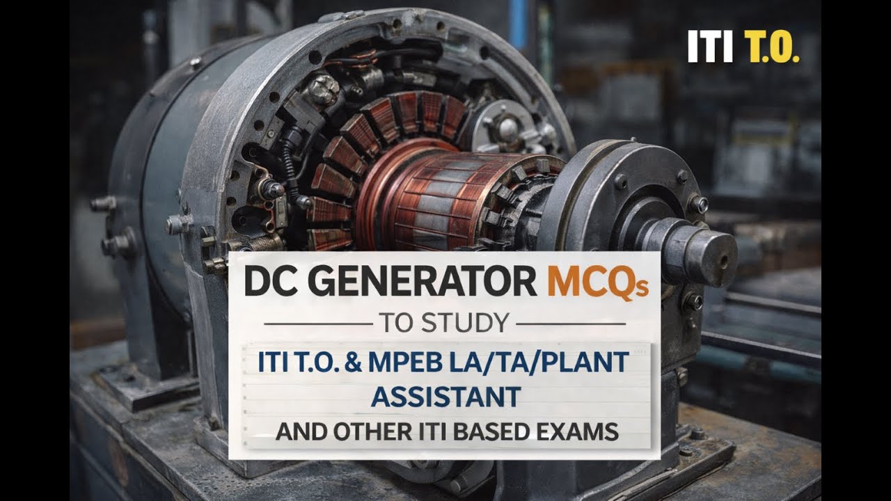 ITI TO MPEB LINEMAN EXAM | DC GENERATOR