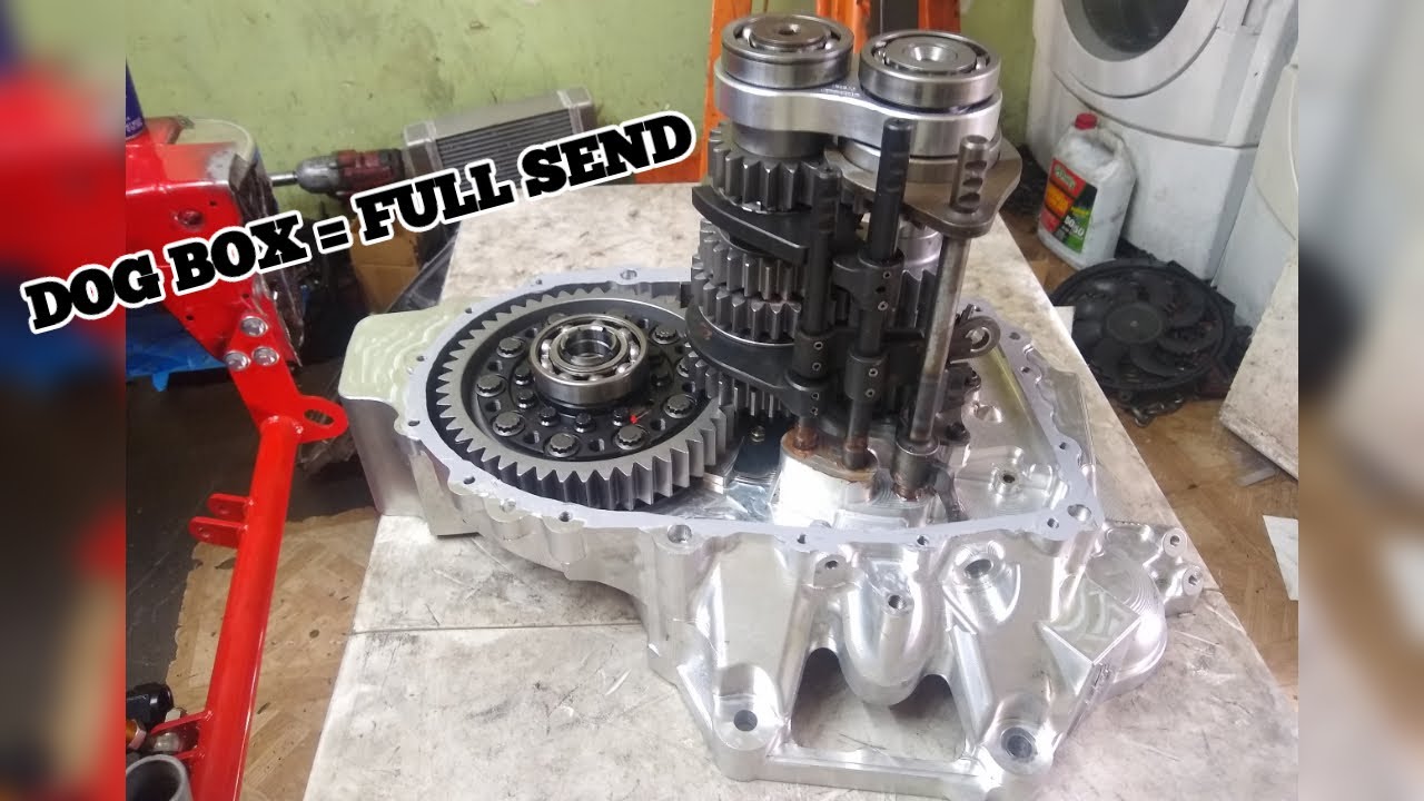 4spd Graf Dog box and PBE billet case K tranny assembled for the AWD Drag EG