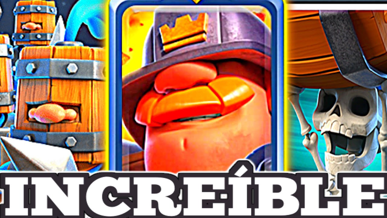 ESTE MAZO DE GRAN MINERO Y RECLUTAS ES INCREÍBLE CLASH ROYALE