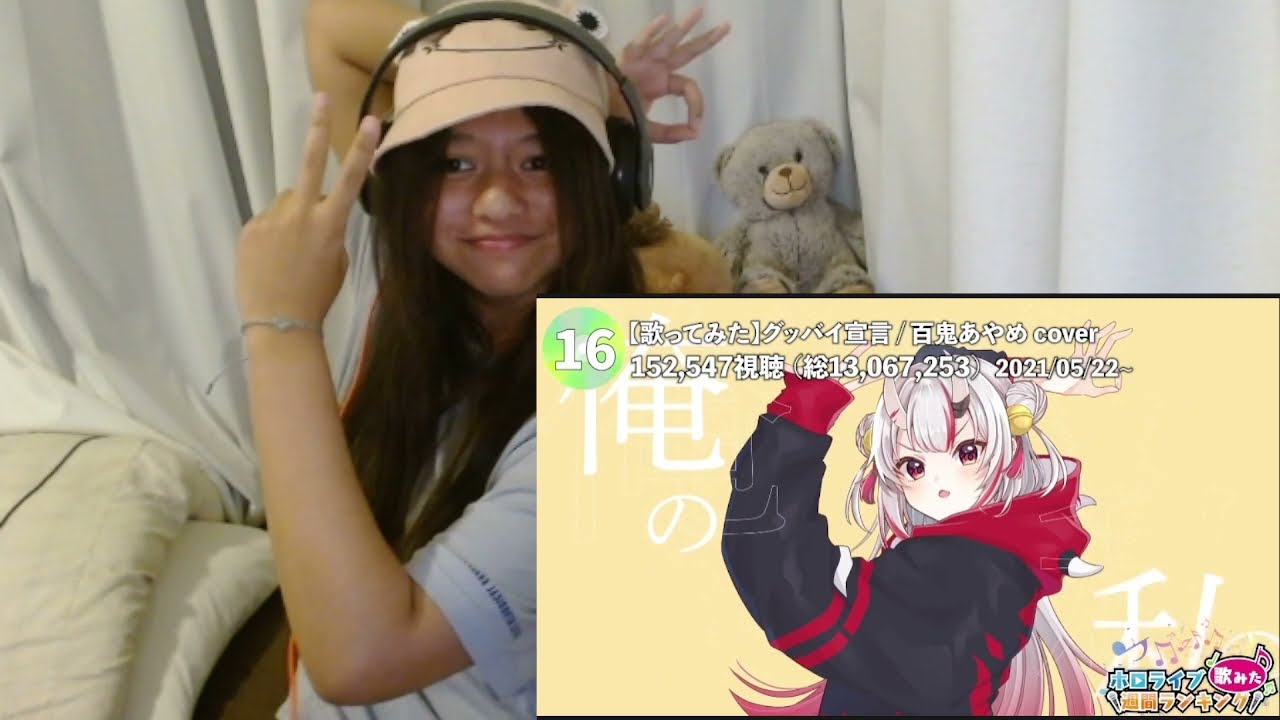 Top 50 Most Viewed Cover Songs 2021/12/17～2021/12/24 HOLOLIVE REACTION