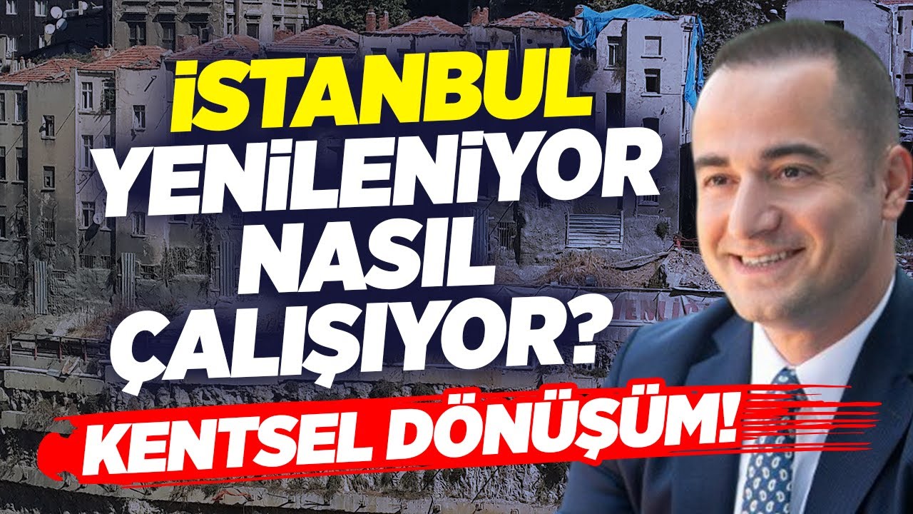 İstanbul Yenileniyor Nasıl Çalışıyor? Kentsel Dönüşüm! KİPTAŞ Genel Müdürü Ali Kurt | Oğuz Demir KRT