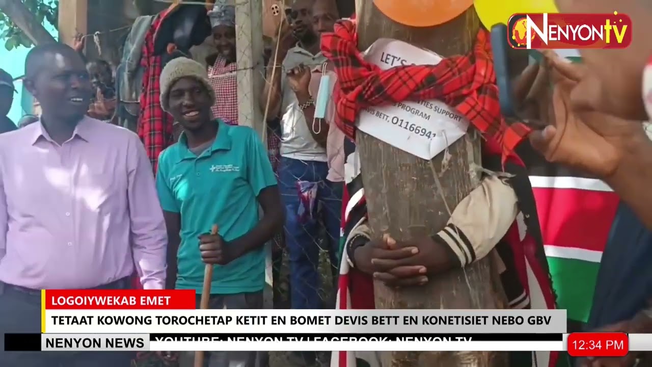 DAVIS BETT COMPLETE 72 HOURS TREE HUGGING IN BOMET