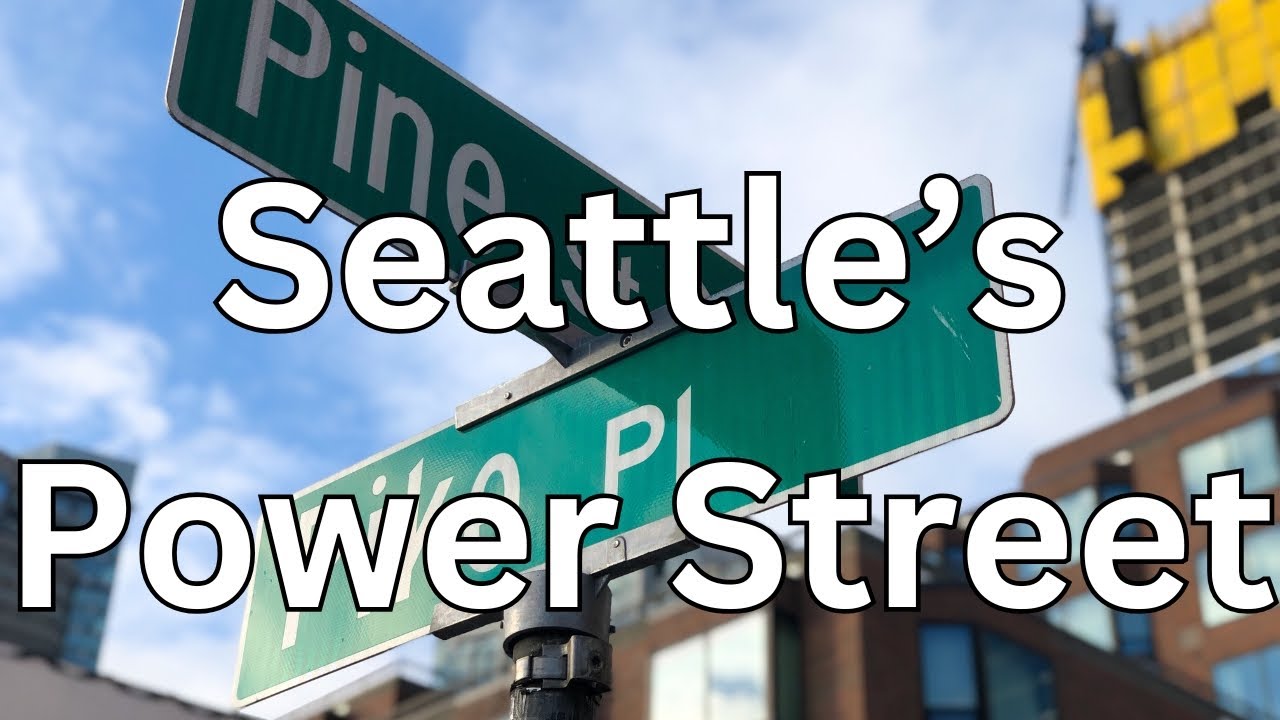 Walking Pine Street in Downtown Seattle (Full Tour to Pike Place Market)