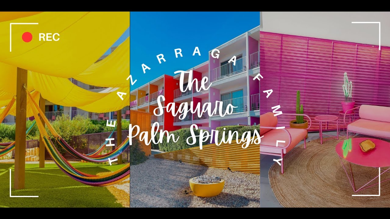 Travel Vlog : The Saguaro Palm Springs Hotel | Palm Springs, CA |
