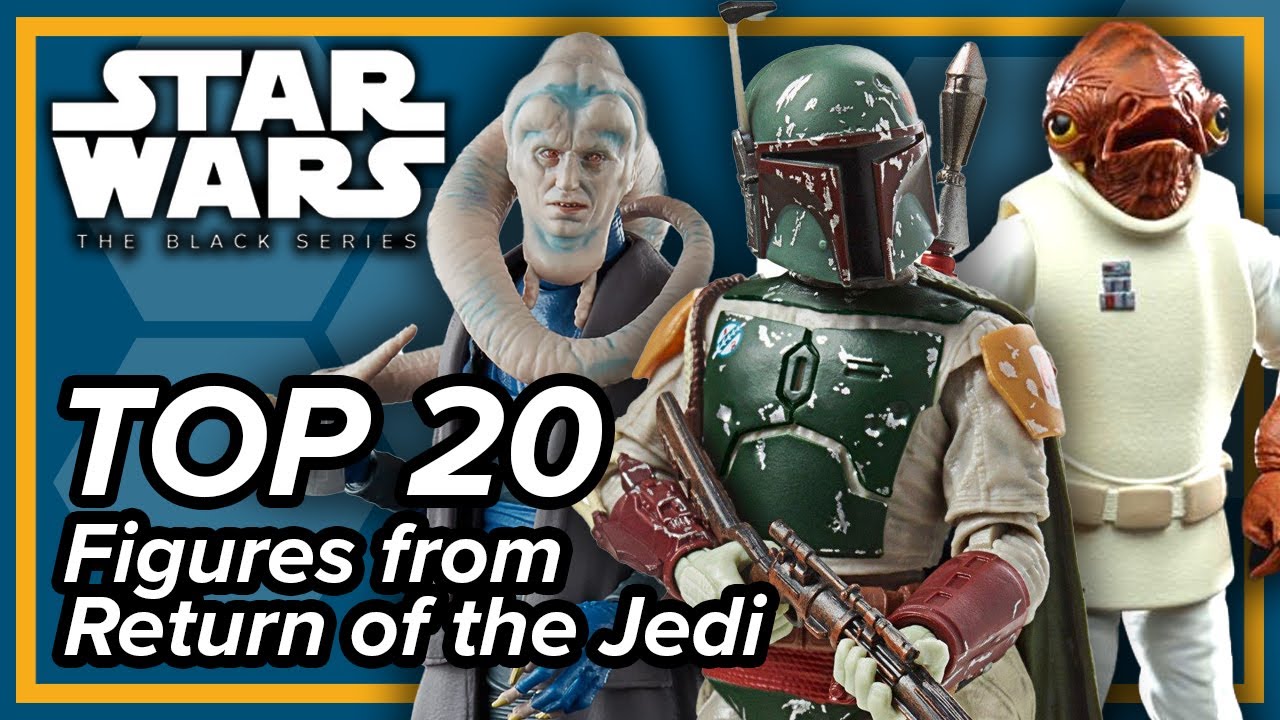 Best Return of the Jedi Black Series Figures