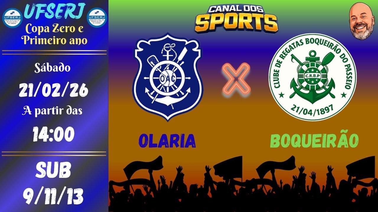 Canal dos SportS - OLARIA x BOQUEIRÃO - SUB 11 - UFSERJ.