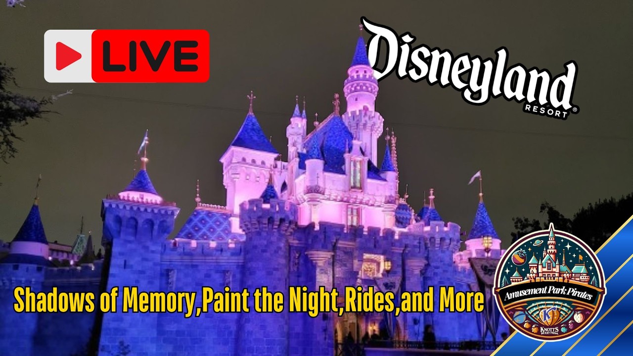 🔴 LIVE: Thursday Night at Disneyland! ✨ Paint the Night, Shadows of Memory, Rides & More!