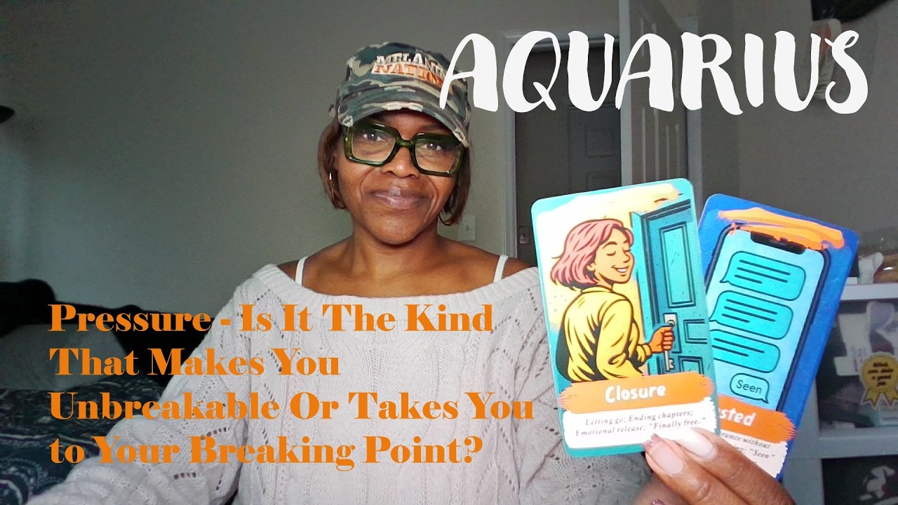 AQUARIUS: Pressure to Settle for a Piece of Somebody vs Having Peace #tarot #aquarius
