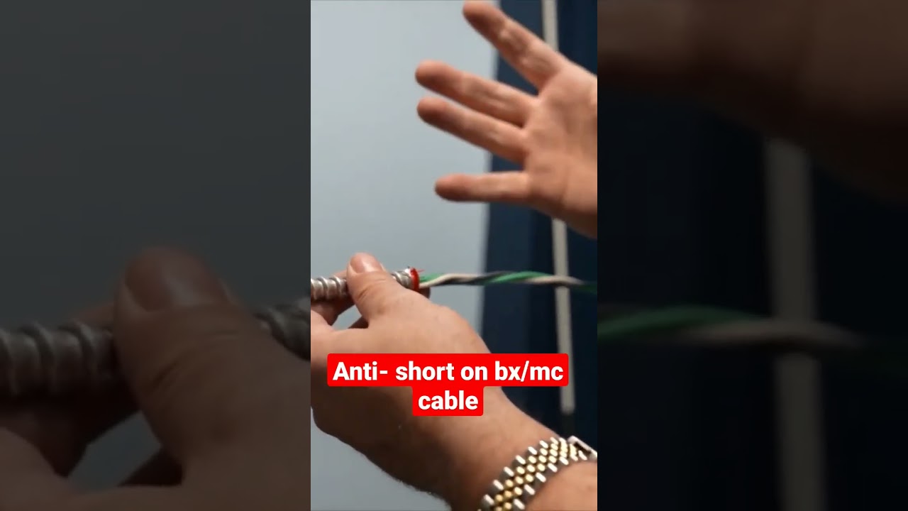 При изготовлении концов кабелей для МПК обязательно используйте средства защиты от короткого замы...