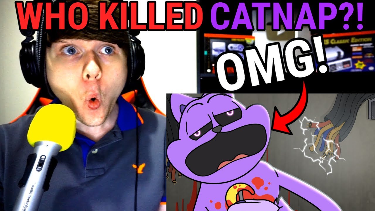 WHO KILLED CATNAP?! (Cartoon Animation) @GameToons REACTION!