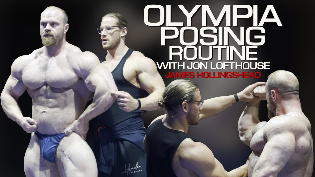 Olympia Posing with Classic Pro Jon Lofthouse